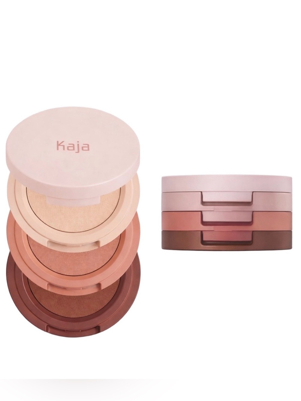 Kaja Beauty Bento Bouncy Eyeshadow Trio - Velvet Dream - Neutral